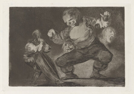Francisco de Goya, ‘Bobalicón [Simpleton]’, ca. 1816