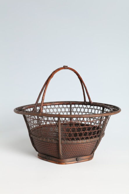 Maeda Chikubōsai I, ‘Handled Free-Hanging Flower Basket in Ryū Rikyō Style (T-4208)’, 1910-1919