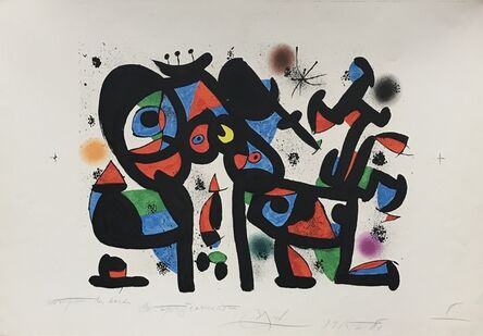 Joan Miró, ‘Magie Blanche I’, 1981