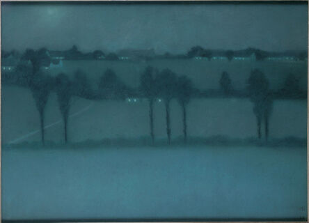 William Degouve de Nuncques, ‘Night effect’, 1896