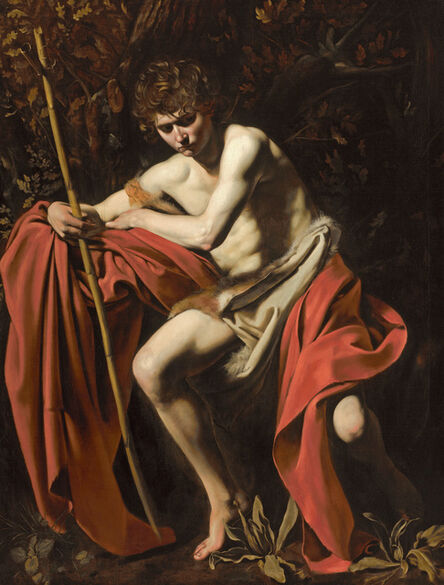 Michelangelo Merisi da Caravaggio, ‘San Juan Buatista en el desierto (Saint John the Baptist in the Wilderness)’, 1602