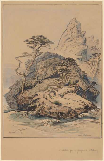 Samuel Colman, ‘Point Lobos, California’, probably 1886