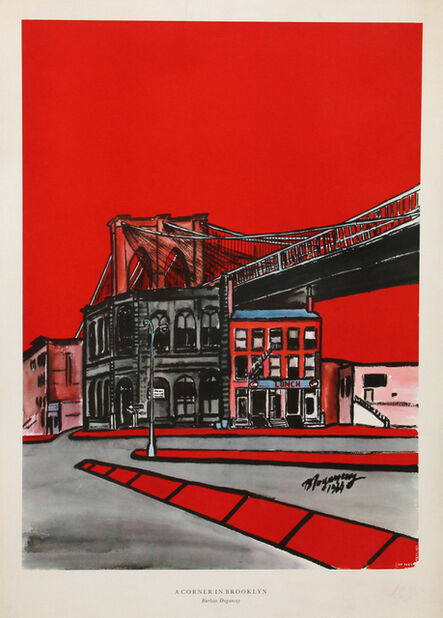 Burhan Dogançay, ‘A Corner in Brooklyn’, 1964