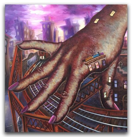 Lady Pink, ‘The Hand / The Return”’, 2008