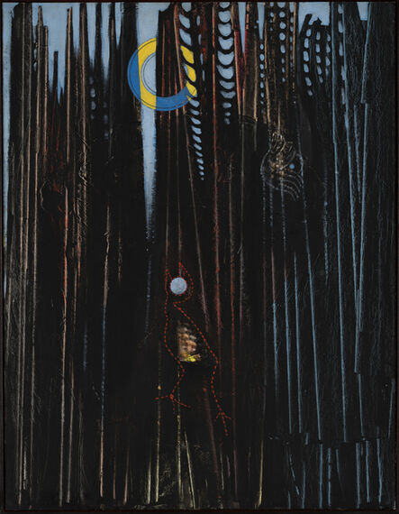Max Ernst, ‘Forêt, soleil, oiseaux ou Le chant à la lune’, 1927