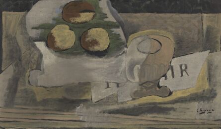 Georges Braque, ‘Nature Morte aux Peches (Still Life with Peaches)’, 1920