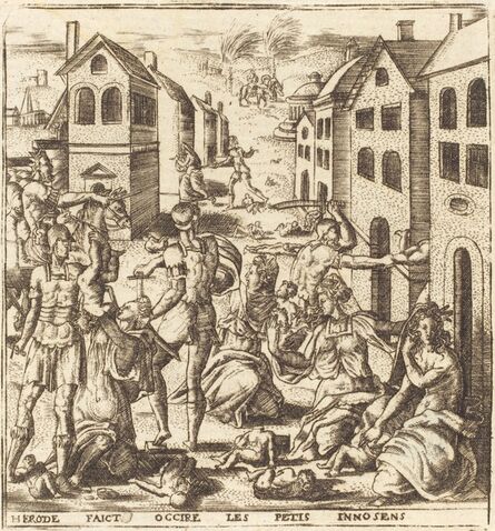 Léonard Gaultier, ‘The Massacre of the Innocents’, probably c. 1576/1580