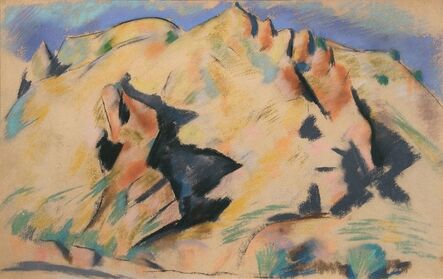 Marsden Hartley, ‘New Mexico Landscape’, 1918-1919