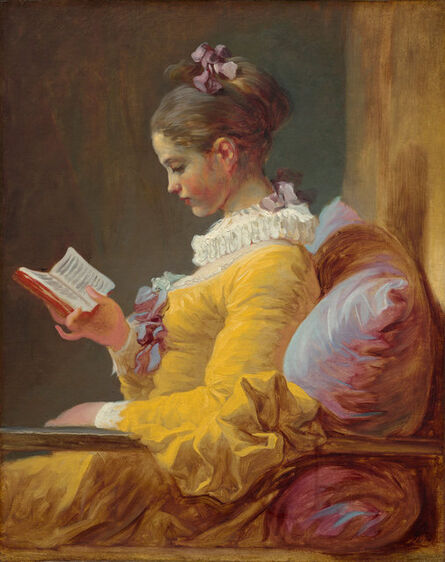 Jean-Honoré Fragonard, ‘Young Girl Reading’, ca. 1770