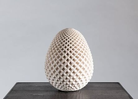 Per Liljegren, ‘White Egg-Shaped Object’, 2019