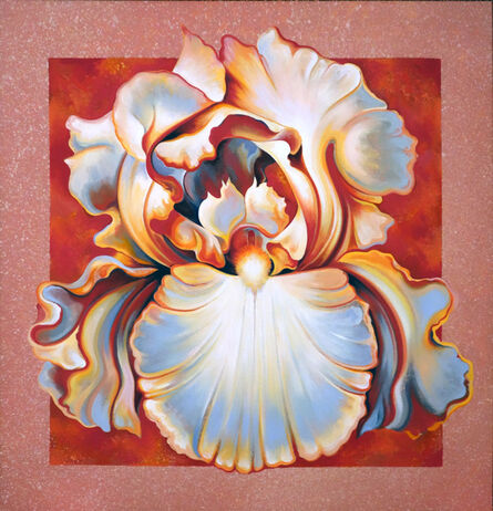 Lowell Nesbitt, ‘Apricot Iris’, 1987