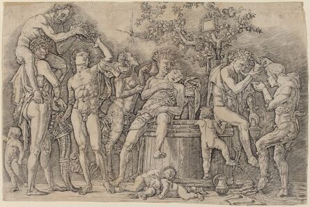 Andrea Mantegna, ‘Bacchanal with a Wine Vat’, ca. 1475