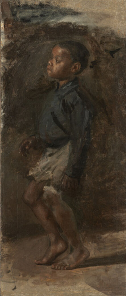 Thomas Eakins, ‘Study for "Negro Boy Dancing": The Boy’, probably 1877