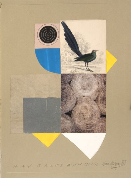 Ivan Chermayeff, ‘Hay Bales with Bird’, 2004