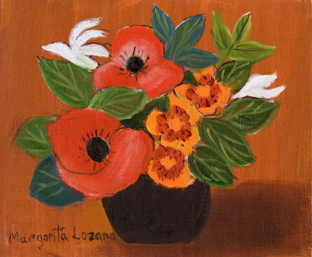 Margarita Lozano, ‘Vase of Poppies’, 2019
