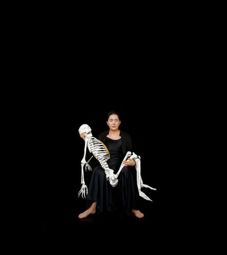Marina Abramović, ‘Holding the Skeleton’, 2008