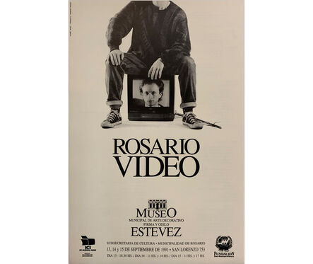 Norberto Puzzolo, ‘Rosario Video. Jornadas de video argentino el Museo Estévez’, 1991