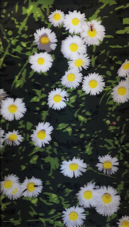 Julian Opie, ‘French Landscapes: Daisies’, 2013