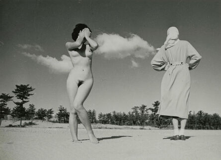 Minayoshi Takada, ‘Nude with Clothed Woman’, 1950