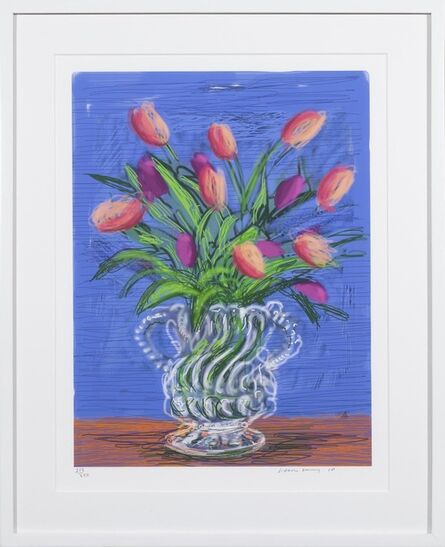 David Hockney, ‘Untitled, 346 Tulips iPad Drawing’, 2010