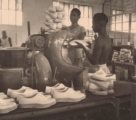 François Kollar, ‘Chaussures Bata, Rufisque, Sénégal’, 1951
