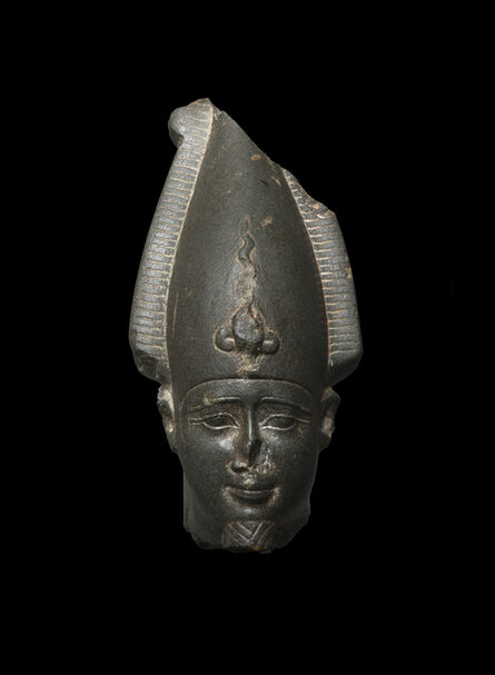 Ancient, ‘Egyptian head of Osiris’, Late Dynastic Period, 26th Dynasty, 664, 525 BC