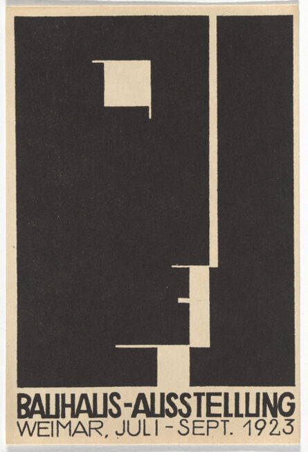 Herbert Bayer, ‘Bauhaus Postcard’, 1923
