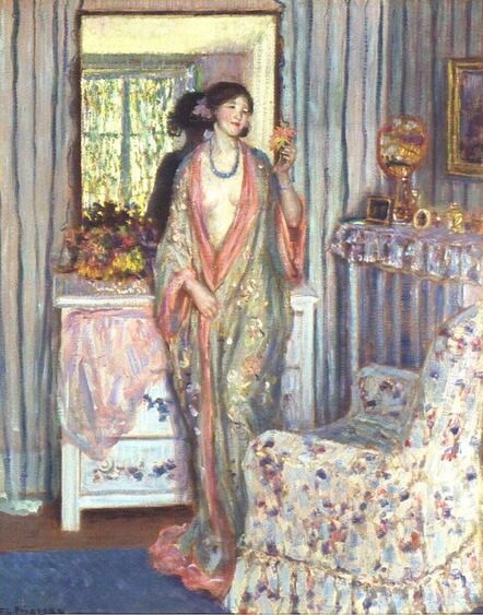 Frederick Carl Frieseke, ‘The Robe ’, 1915