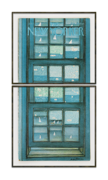 Natalie Czech, ‘A window view by Langston Hughes (Boats)’, 2021