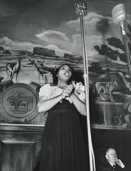 Gordon Parks, ‘Marian Anderson , Washington, D.C.’, 1943