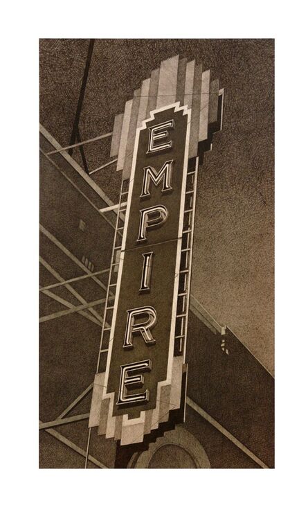 Robert Cottingham, ‘Empire (vertical)’, 2012