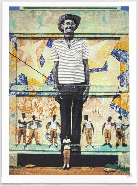 JR, ‘The Wrinkles of The City, La Havana, Antonio Cruz Gordillo, Cuba, 2012’, 2020