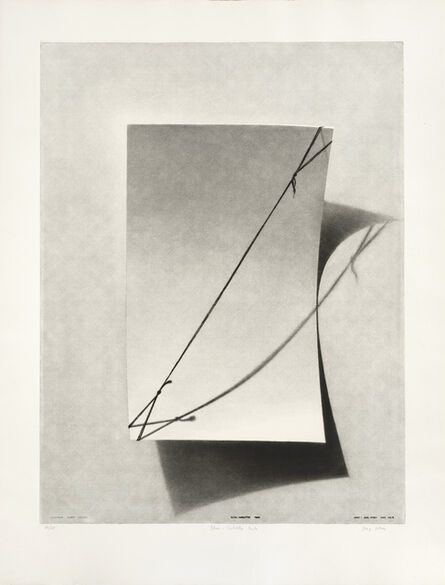 Joerg Ortner, ‘Blanc - Cartelettre tendu’, 1974-1975