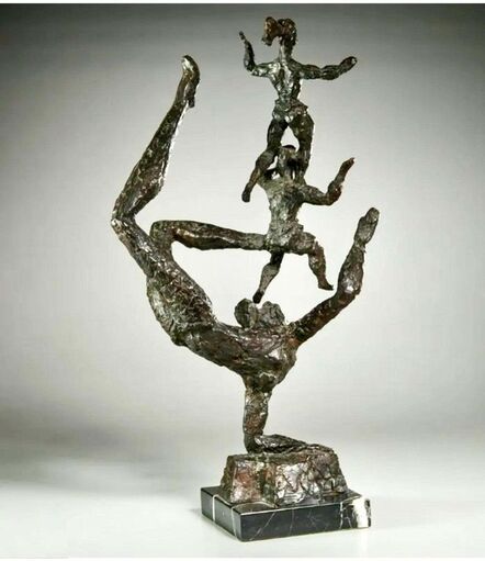 Chaim Gross, ‘Three Acrobats’, Mid-20th Century
