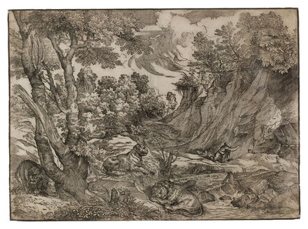Niccolò Boldrini, ‘Saint Jerome in the Wilderness’, c. 1525-1530