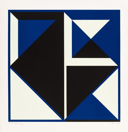 János Fajó, ‘Triangles --- Háromszögek’, 1969-1989
