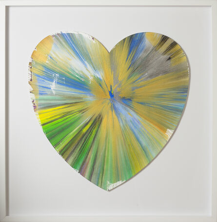 Damien Hirst, ‘Spin Painting - Heart’, 2009