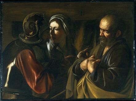 Michelangelo Merisi da Caravaggio, ‘The Denial of Saint Peter’, 1610