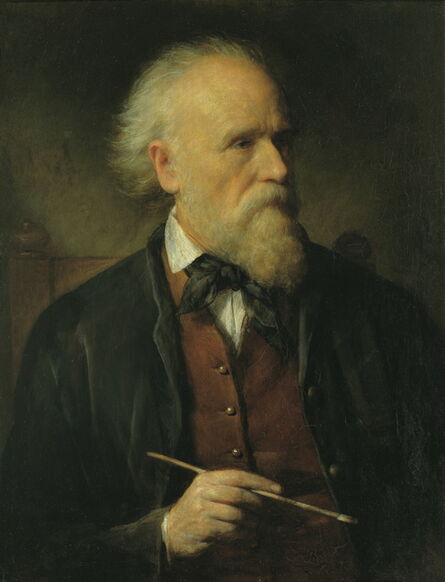 Friedrich von Amerling, ‘Self-Portrait’, 1875