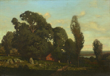 Henry Smith, ‘Red House on the River’, Date unknown