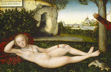 Lucas Cranach the Elder, ‘The Nymph of the Spring’, after 1537