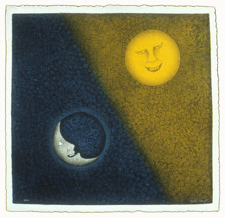 Rufino Tamayo, ‘Luna Y Sol’, 1990