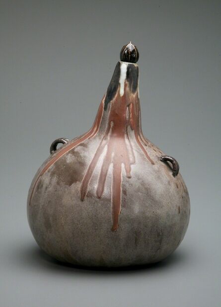 Taxile Doat, ‘Volcanic Gourd’, ca. 1900