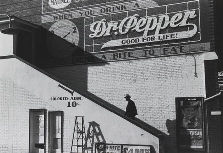 Marion Post Wolcott, ‘Man entering movie theater by "Colored" entrance’, 1939