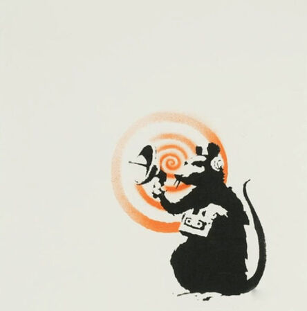 Banksy, ‘Radar Rat (SIGNED)’, 2004