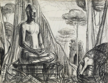 André Maire, ‘Buddha in meditation’, 1953