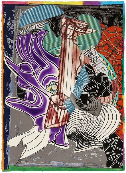 Frank Stella, ‘The Fossil Whale (Dome) Moby Dick Series’, 1992