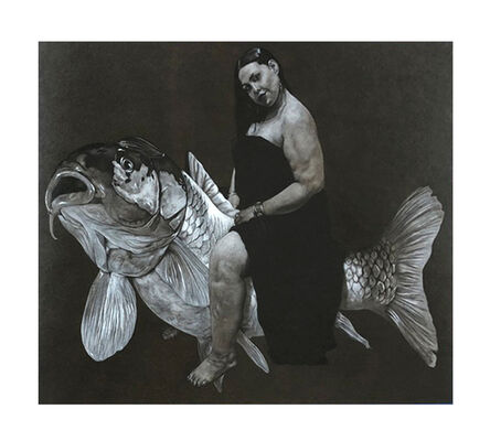 Ahmad Saber, ‘Woman & Fish’, 2020