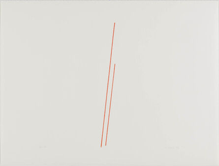 Fred Sandback, ‘Untitled (Jahn #19, Estate #3028)’, 1975