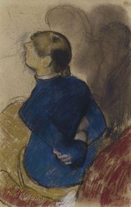Edgar Degas, ‘Young Woman in Blue ’, ca. 1884